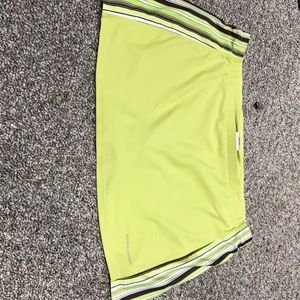 Athletic tennis skirt